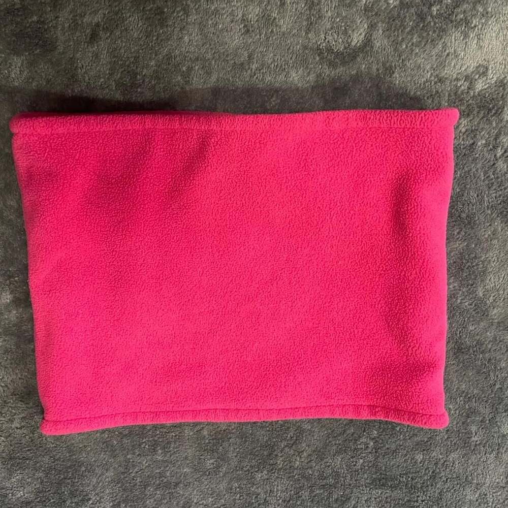 Pink Fleece Tube Top One Size